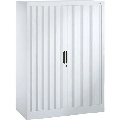 C+P Weißes Aluminium Horizontal Rollladenschrank - Stauraumlösung C+P Weißes Aluminium Horizontal Rollladenschrank - Stauraumlösung