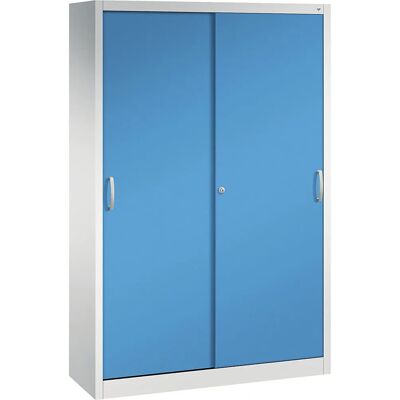 C+P Acurado Stahlschrank - 4 Regale, Schiebetüren, 70kg Tragfähigkeit C+P Acurado Stahlschrank - 4 Regale, Schiebetüren, 70kg Tragfähigkeit