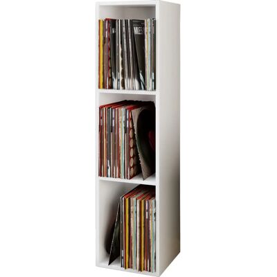 VCM Platto Wandregal - Weiß - Für ca. 100 Schallplatten VCM Platto Wandregal - Weiß - Für ca. 100 Schallplatten