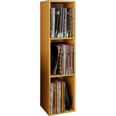 Ebuy24 Platto3 Bücherregal - Verstellbarer Buchen-Speicher für 100 Schallplatten Ebuy24 Platto3 Bücherregal - Verstellbarer Buchen-Speicher für 100 Schallplatten