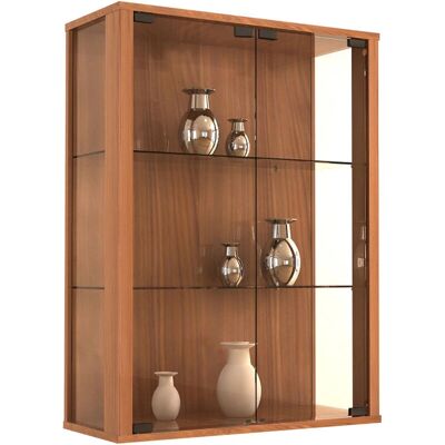 Vitrina de Pared VCM Udina - Vidrio Templado, 80x60x25cm Vitrina de Pared VCM Udina - Vidrio Templado, 80x60x25cm