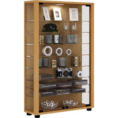 VCM Lumo Mini Vitrine - 8 Fachböden mit Beleuchtung VCM Lumo Mini Vitrine - 8 Fachböden mit Beleuchtung