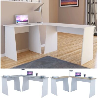 VCM Büro Schreibtisch - Weiß Rechteckig 135x105cm VCM Büro Schreibtisch - Weiß Rechteckig 135x105cm