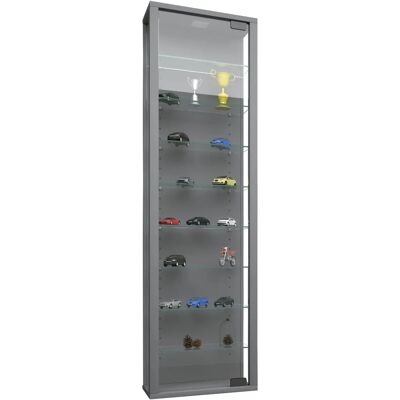 VCM Stano Maxi Silber Wandvitrine - Wandtyp VCM Stano Maxi Silber Wandvitrine - Wandtyp