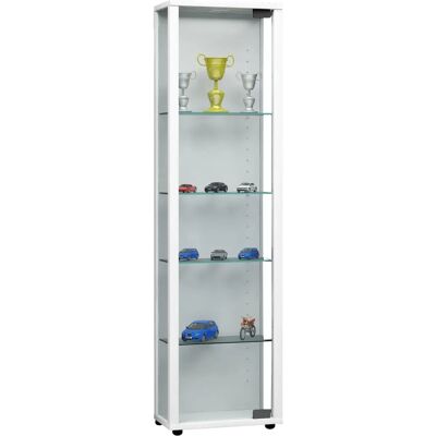 Vitrine Edana Mini blanche VCM avec 4 clayettes - Publicité Vitrine Edana Mini blanche VCM avec 4 clayettes - Publicité