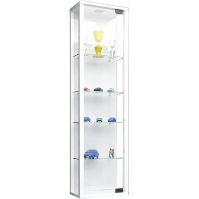 Vetrina da Parete VCM Stano Mini - Vetro, Legno, Sicuro Vetrina da Parete VCM Stano Mini - Vetro, Legno, Sicuro