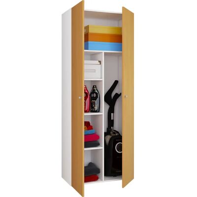 Armario multiusos VCM Vandol con 6 estantes - Almacenamiento doméstico Armario multiusos VCM Vandol con 6 estantes - Almacenamiento doméstico