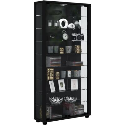 VCM my home Lumo Maxi Vitrine - 8 Fachböden mit Beleuchtung VCM my home Lumo Maxi Vitrine - 8 Fachböden mit Beleuchtung