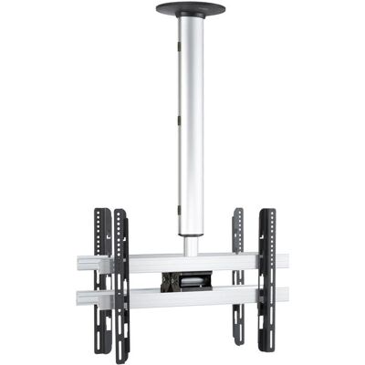 VCM Silber Deckenhalterung - Für 45-65 Zoll Fernseher, Höhenverstellbar VCM Silber Deckenhalterung - Für 45-65 Zoll Fernseher, Höhenverstellbar