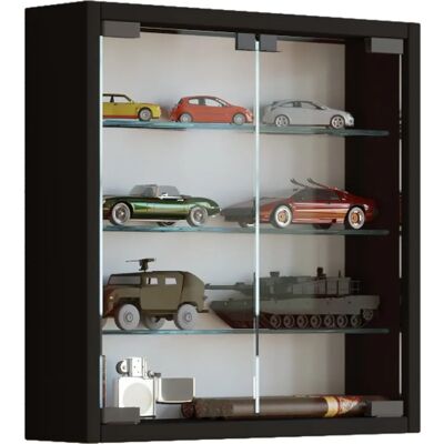 VCM Mandosa S Wall Cabinet - Black 40cm VCM Mandosa S Wall Cabinet - Black 40cm