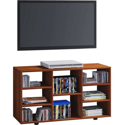 Ebuy24 Findalo 1 TV Tisch - Modern, 8 Ablagen, Nussbaum Dekor Ebuy24 Findalo 1 TV Tisch - Modern, 8 Ablagen, Nussbaum Dekor
