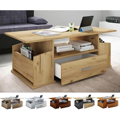 Tavolino Junata bianco - Moderno, Durevole, 110x52x44cm Tavolino Junata bianco - Moderno, Durevole, 110x52x44cm