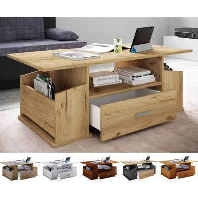 Tavolino VCM Junata - Noce, 110x52x44cm Tavolino VCM Junata - Noce, 110x52x44cm