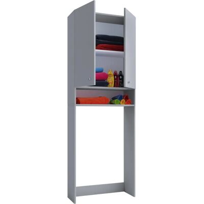 Armoire de stockage VCM Lona - 64x27x182cm - Publicité Armoire de stockage VCM Lona - 64x27x182cm - Publicité