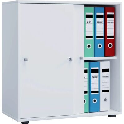 Armadietto Ufficio VCM Lona L - Ante scorrevoli, 70cm Armadietto Ufficio VCM Lona L - Ante scorrevoli, 70cm