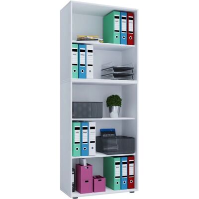 VCM Lona XXL Arkivskab - Hvid - 70x37x183 cm VCM Lona XXL Arkivskab - Hvid - 70x37x183 cm