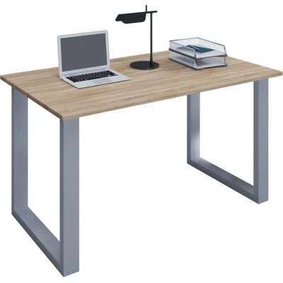 VCM Lona Schreibtisch - Sonoma Eiche, U-Fuß, 140x80 cm VCM Lona Schreibtisch - Sonoma Eiche, U-Fuß, 140x80 cm