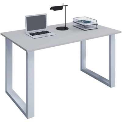VCM Lona 140x80 U-Frame Schreibtisch - Grau/Weiß VCM Lona 140x80 U-Frame Schreibtisch - Grau/Weiß