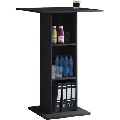 Escritorio de pie VCM Negro - 70x70x108cm Escritorio de pie VCM Negro - 70x70x108cm
