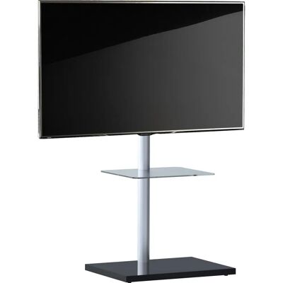 Nalano VCM TV Standfuß - Stahl, Glas, 60° Schwenk Nalano VCM TV Standfuß - Stahl, Glas, 60° Schwenk