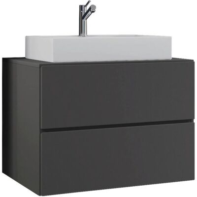 VCM Lendas S Badezimmermöbel-Set - Anthrazit VCM Lendas S Badezimmermöbel-Set - Anthrazit