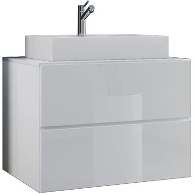 VCM Badezimmermöbel-Set Lendas S - 2-teilig, Weiß, 81x46x69cm VCM Badezimmermöbel-Set Lendas S - 2-teilig, Weiß, 81x46x69cm