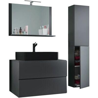 VCM my bath Badmöbel-Set Lendas L 114x52x150cm - Badezimmermöbel VCM my bath Badmöbel-Set Lendas L 114x52x150cm - Badezimmermöbel