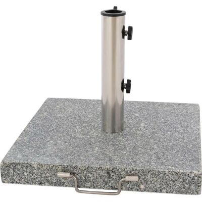 VCM Granit Quadratischer Schirmständer - 30kg, 45x45cm VCM Granit Quadratischer Schirmständer - 30kg, 45x45cm