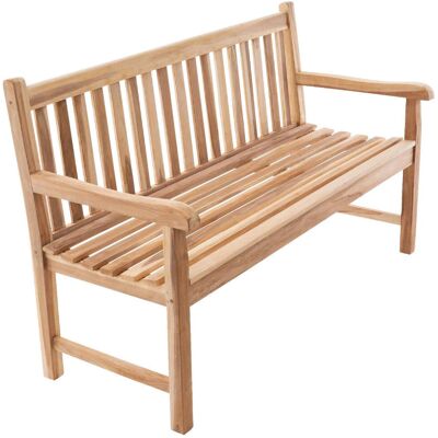 Vcm Natürliche Teak 3-Sitzer Gartenbank - Gartenmöbel Vcm Natürliche Teak 3-Sitzer Gartenbank - Gartenmöbel