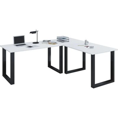 Scrivania Ufficio Rettangolare Bianca VCM - Durevole, Moderna, 190x80cm Scrivania Ufficio Rettangolare Bianca VCM - Durevole, Moderna, 190x80cm