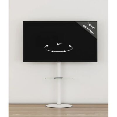 VCM Cirla TV-Ständer - 55cm Stahl, Weiß VCM Cirla TV-Ständer - 55cm Stahl, Weiß