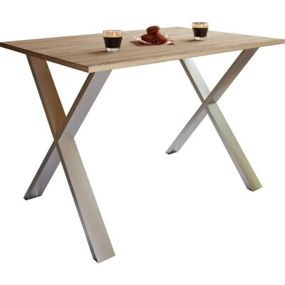 VCM my home Xona Esstisch Sonoma Eiche rechteckig - 110x50x76 cm VCM my home Xona Esstisch Sonoma Eiche rechteckig - 110x50x76 cm