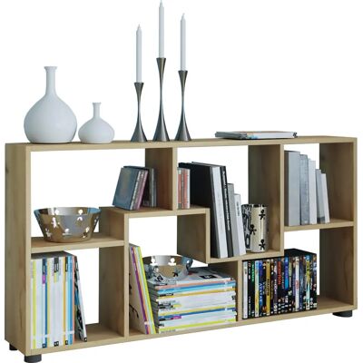 VCM Pintal Bokhylle - Honning-eik - 117x20x62 cm VCM Pintal Bokhylle - Honning-eik - 117x20x62 cm