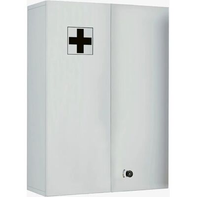 Ebuy24 Medasa XL Armoire Médicale Murale - Avec Serrure - Publicité Ebuy24 Medasa XL Armoire Médicale Murale - Avec Serrure - Publicité