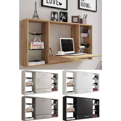 VCM Teala Wandtisch Weiß 120x20 - Wandmontierter Schreibtisch VCM Teala Wandtisch Weiß 120x20 - Wandmontierter Schreibtisch