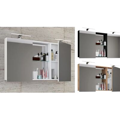 VCM Armadietto Bagno Specchio - 59x112cm, Rovere Miele VCM Armadietto Bagno Specchio - 59x112cm, Rovere Miele