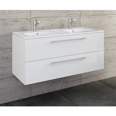 Conjunto de baño doble blanco VCM Budasi Conjunto de baño doble blanco VCM Budasi