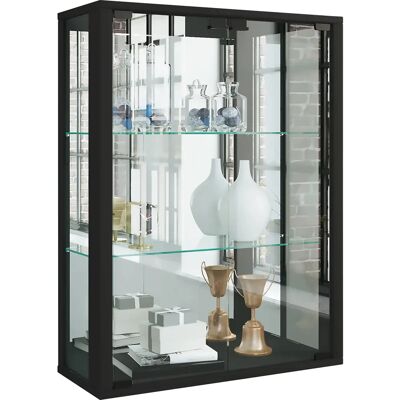 VCM Udina Wandvitrine - Schwarz - Vitrine VCM Udina Wandvitrine - Schwarz - Vitrine