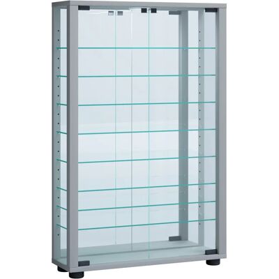 VCM Vitrosa Mini Fali szekrény LED, Ezüst VCM Vitrosa Mini Fali szekrény LED, Ezüst