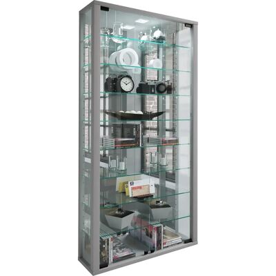 VCM Maxi Wandvitrine mit Spiegel & Glas - Wandregal VCM Maxi Wandvitrine mit Spiegel & Glas - Wandregal