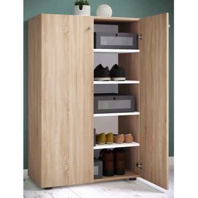 VCM Lona XL Schuhschrank - 5 Fächer, Braun VCM Lona XL Schuhschrank - 5 Fächer, Braun