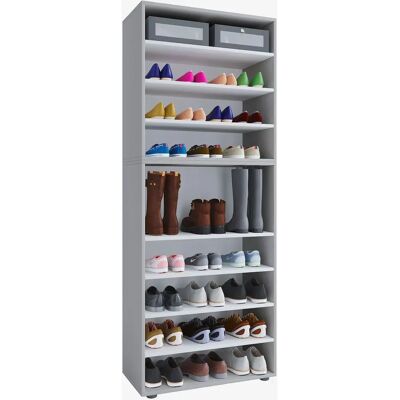 Zapatero VCM Lona XXL - Almacenamiento de Zapatos - Gris Zapatero VCM Lona XXL - Almacenamiento de Zapatos - Gris