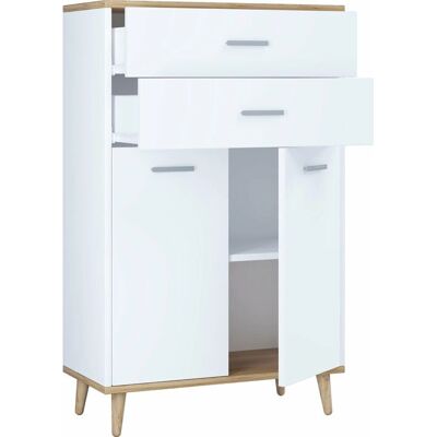 VCM Lindas Højskab - 97x60x28cm Moderne Design VCM Lindas Højskab - 97x60x28cm Moderne Design