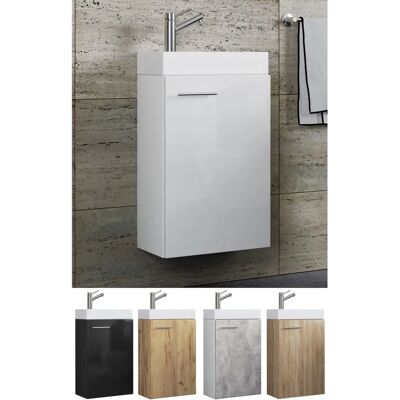 Set de baño VCM 2 piezas - Ahorro de espacio Set de baño VCM 2 piezas - Ahorro de espacio