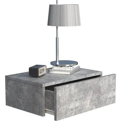 Étagère murale VCM Usal - Gris - 15x45x30cm - Chevet - Publicité Étagère murale VCM Usal - Gris - 15x45x30cm - Chevet - Publicité
