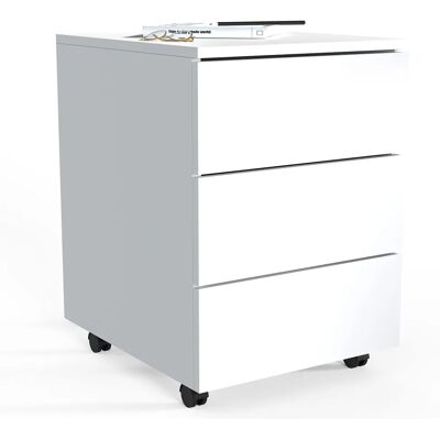 VCM Marke Dalosa Modell Rollcontainer Weiß 3 Schubladen Büromöbel VCM Marke Dalosa Modell Rollcontainer Weiß 3 Schubladen Büromöbel