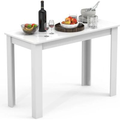 Mesa de comedor VCM Esal 110 blanca - Rectangular Mesa de comedor VCM Esal 110 blanca - Rectangular