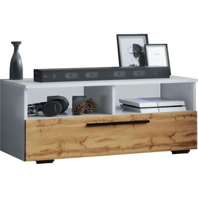 VCM Arila TV-Möbel - 95cm Weiß/Honig Eiche - TV Schrank VCM Arila TV-Möbel - 95cm Weiß/Honig Eiche - TV Schrank