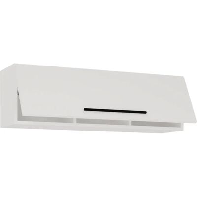 VCM Arila L Wall Shelf Cabinet White - Wall Shelf Cabinet VCM Arila L Wall Shelf Cabinet White - Wall Shelf Cabinet