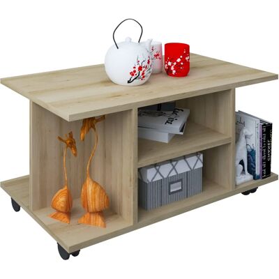 Sconto Couchtisch - 80x40cm - Modernes Design Sconto Couchtisch - 80x40cm - Modernes Design